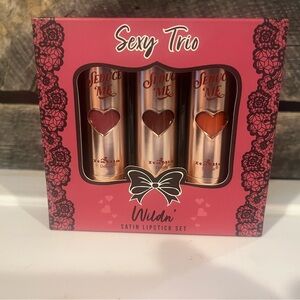 Italia Deluxe Sexy Trio Wildn’ Satin Lipstick Collection